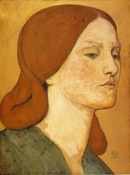 但丁 加百利 羅塞蒂 Portrait of Elizabeth Siddal